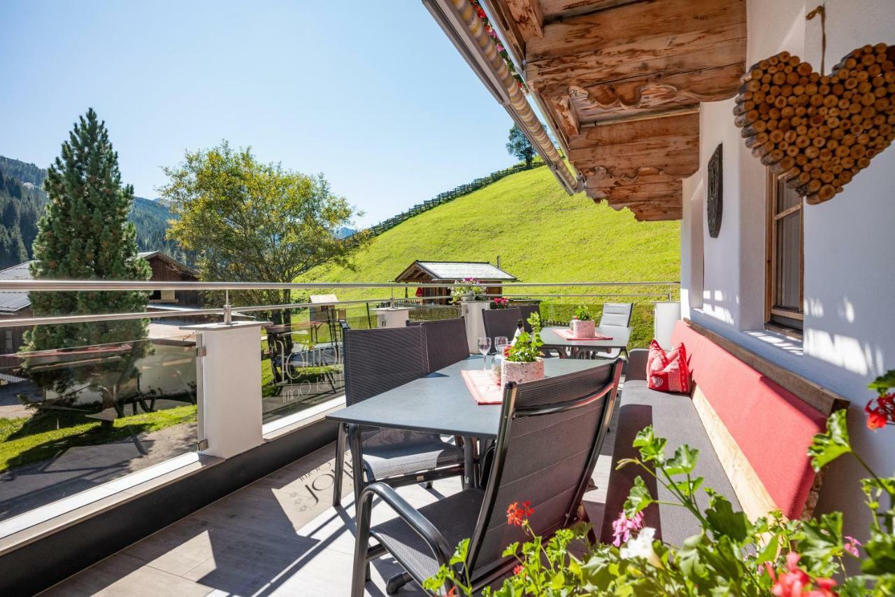 Hotel Garni Hanslerhof " Urlaub Am Bauernhof " Gerlos Kültér fotó